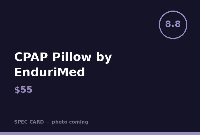 CPAP Pillow by EnduriMed
