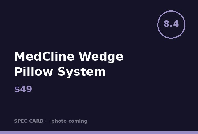 MedCline Wedge Pillow System