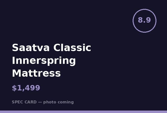 Saatva Classic Innerspring Mattress