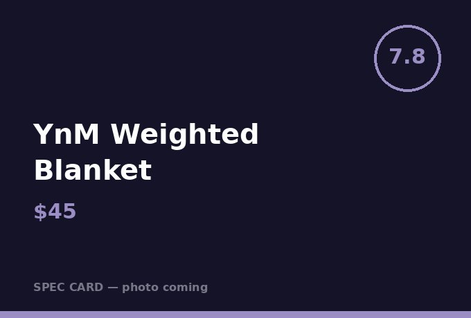YnM Weighted Blanket